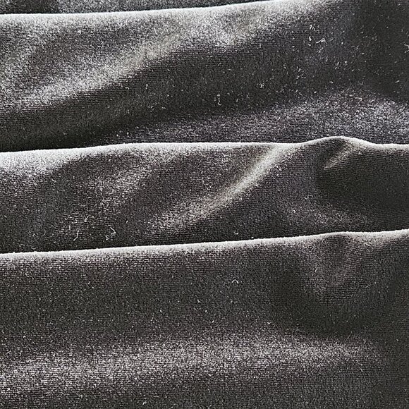 Coldwater Creek Pants Women XL Black Velvet Comfort Stretch Pull On Goth Witchy - Picture 11 of 15